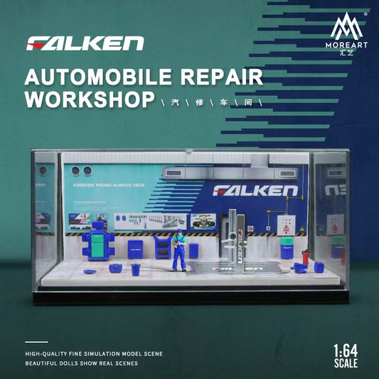 MoreArt AutoMobile Repair Workshop in Falken Livery