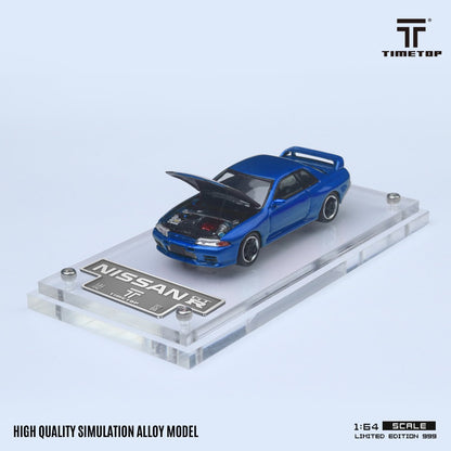 [Pre-Order] TimeTop Nissan GTR R32 Gift Box Version in Metallic Blue