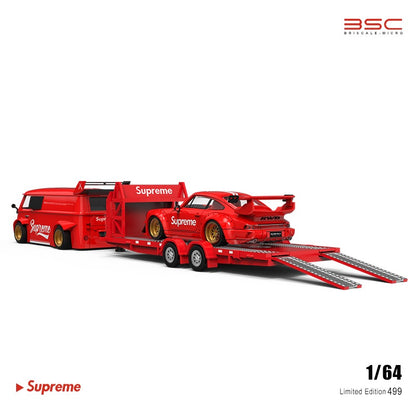 [Pre-Order] BSC Volkswagen T1 and Porsche RWB Trailer Supreme Series