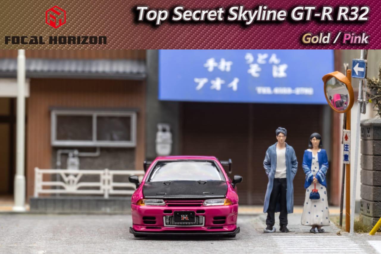 [Pre-Order] Focal Horizon Top Secret Nissan Skyline GT-R R32 in Pink