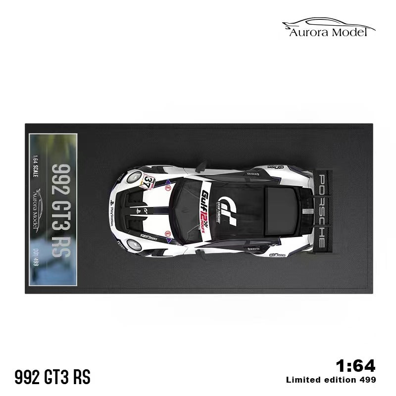 [Pre-Order] Aurora Porsche 992 GT3 RS Gran Turismo Livery