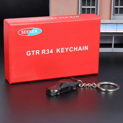 Seeker 1/87 Nissan Skyline GT-R R34 Keychain