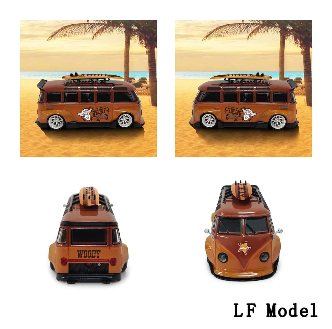 [Pre-Order] LF Model VW T1 Bus TMNT / Woody / Mickey