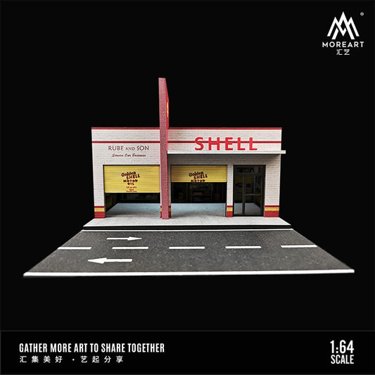 [Pre-Order] MoreArt Maintenance Shop Lighting Version In Shell Livery