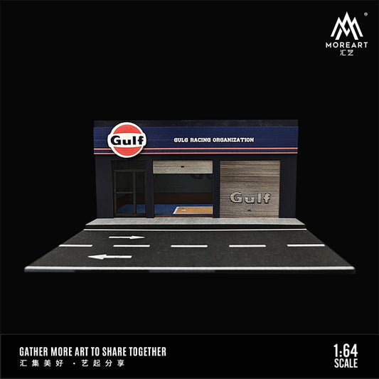 [Pre-Order] MoreArt Maintenance Shop Lighting Version In Gulf Livery