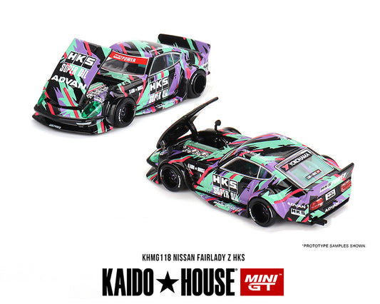 [Pre-Order] Kaido House x Mini GT 1:64 Nissan Fairlady Z HKS