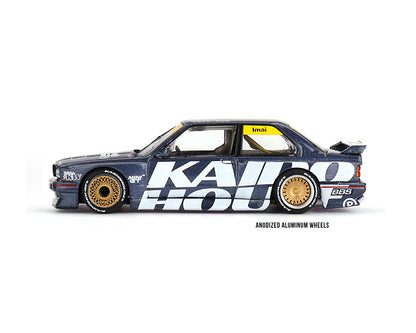 Kaido House x Mini GT 1:64 BMW M3 (E30) Kaido Works V1 – Dark Blue