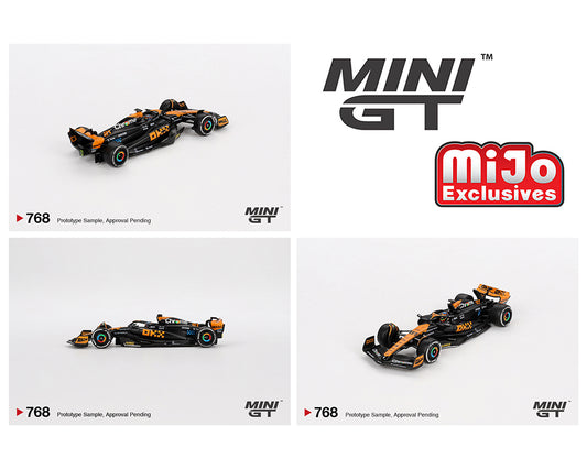 [Pre-Order] Mini GT 1:64 McLaren MCL60 #81 Oscar Piastri 2023 F1 Japan GP 3rd Place – MiJo Exclusives #768