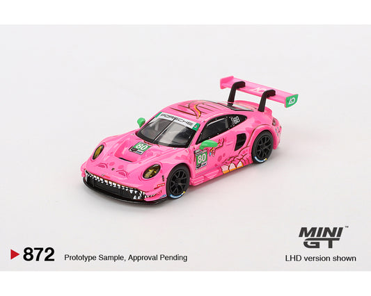 [Pre-Order] Mini GT 1:64 Porsche 911 GT3 R #80 AO Racing 2023 IMSA VIRginia Roxy