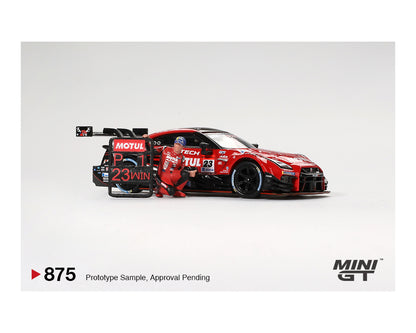 [Pre-Order] Mini GT 1:64 Nissan GT-R NISMO #23 “MOTUL AUTECH GT-R 2021” SUPER GT SERIES Suzuka winner W/ Matsuda Figure