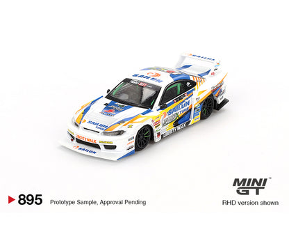 [Pre-Order] Mini GT 1:64 Nissan LB-Super Silhouette S15 SILVIA #555 2023 Formula Drift Japan