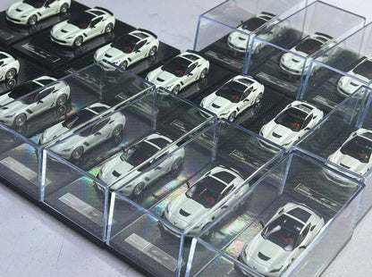 YM Model Chevrolet Corvette C7 bagged In White