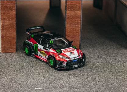 Tarmac Works 1/64 Pandem Toyota Yaris Drift Monster