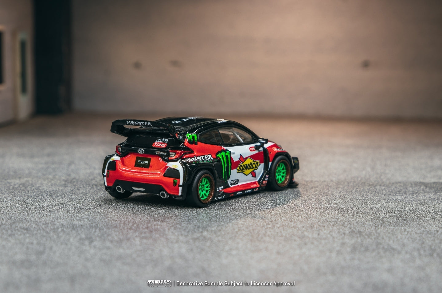 Tarmac Works 1/64 Pandem Toyota Yaris Drift Monster