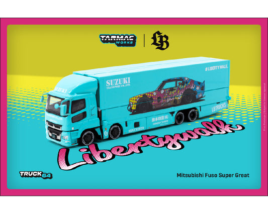 [Pre-Order] Tarmac Works 1:64 Mitsubishi Fuso Super Great LB-TRUCKS – Truck64