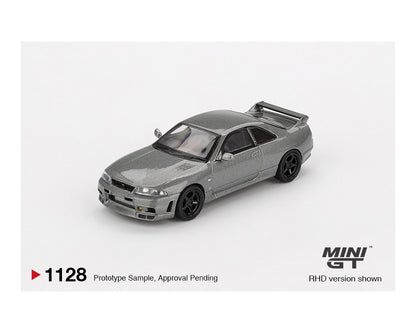 [Pre-Order] Mini GT 1:64 NISSAN Skyline GT-R Dark Metal Gray (NISMO BCNR33 CRS Version) – Limited Edition