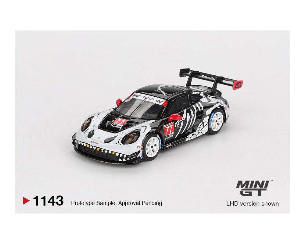 [Pre-Order] Mini GT 1:64 Porsche 911 GT3 R #77 AO Racing 2025 IMSA Petit Le Mans