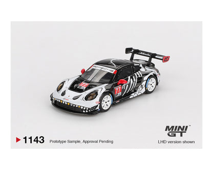 [Pre-Order] Mini GT 1:64 Porsche 911 GT3 R #77 AO Racing 2025 IMSA Petit Le Mans
