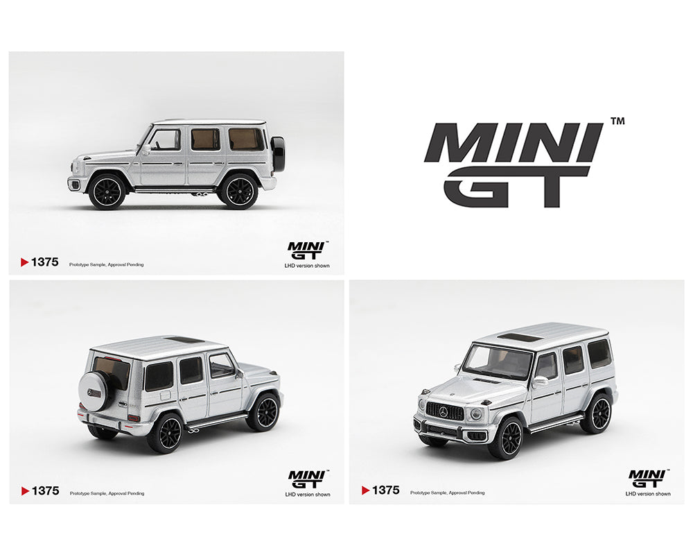 [Pre-Order] Mini GT 1:64 Mercedes-AMG G 63 Silver Metallic