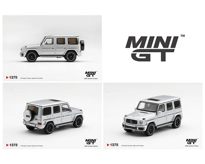 [Pre-Order] Mini GT 1:64 Mercedes-AMG G 63 Silver Metallic