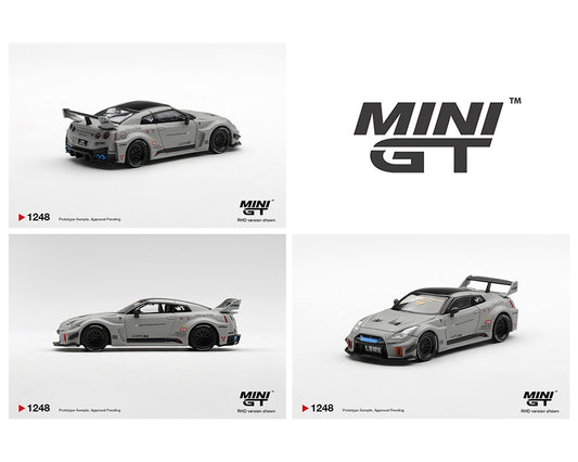 [Pre-Order] Mini GT Nissan LB-Silhouette WORKS GT 35GT-RR Ver.1 – Matt Grey