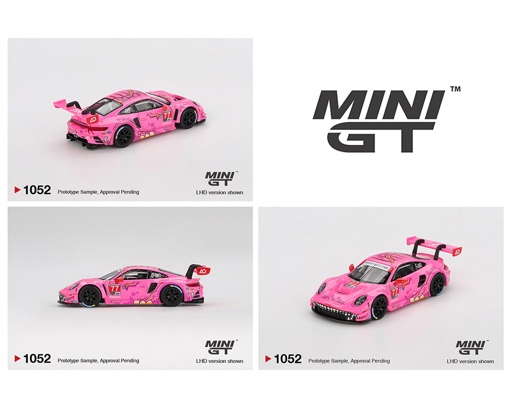 [Pre-Order] Mini GT 1:64 Porsche 911 GT3 R #77 AO Racing " Roxy " 2024 IMSA ROAD AMERICA – Mijo Exclusives
