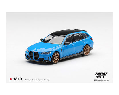 [Pre-Order] Mini GT 1:64 BMW M3 Competition Touring – Portimao Blue Metallic