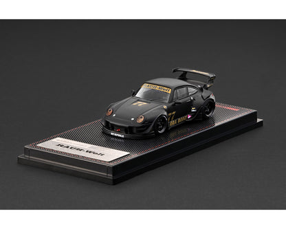 [Pre-Order] Ignition Model 1:64 Rauh-Welt Begriff RWB 993 -77 OBA BONE – Matte Black