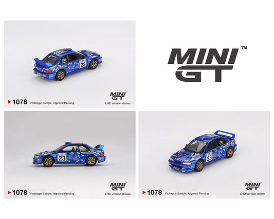Mini-GT 1:64 Subaru Impreza WRC99 #23 2000 Acropolis Rally – Mijo Exclusives