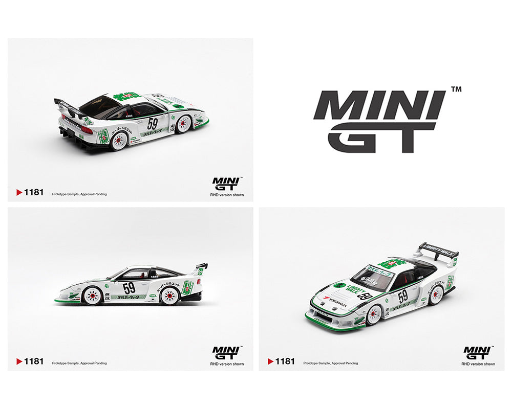 [Pre-Order] Mini GT 1:64 Nissan LB-Silhouette 180SX – White