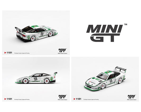 [Pre-Order] Mini GT 1:64 Nissan LB-Silhouette 180SX – White