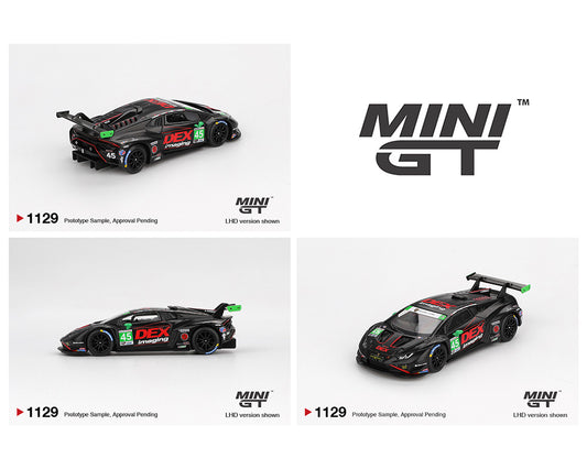 [Pre-Order] Mini GT 1:64 Lamborghini Huracán GT3 EVO2 #45 No.45 DEX Imaging 2024 IMSA Daytona