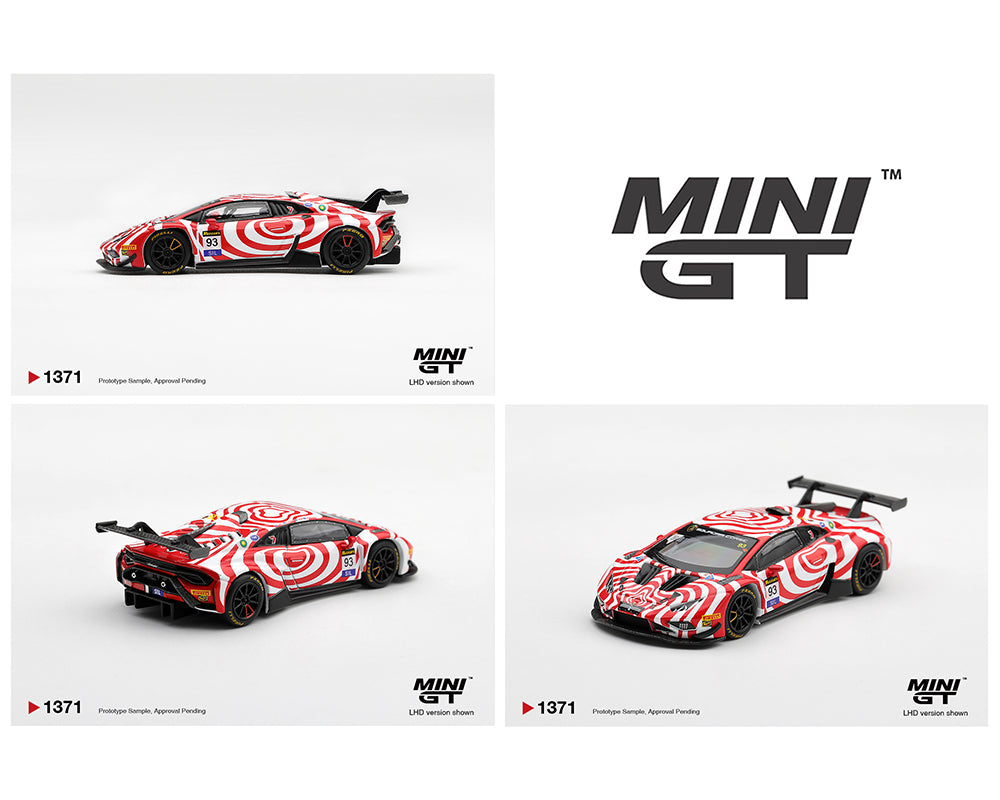 [Pre-Order] Mini GT 1:64 Lamborghini Huracan GT3 EVO2 #93 Wall Racing 2025 Bathurst 12 hrs – Limited Edition