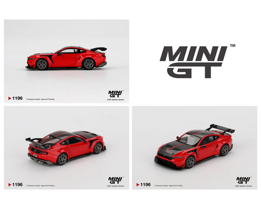 [Pre-Order] Mini GT 1:64 Ford Mustang GTD – Race Red