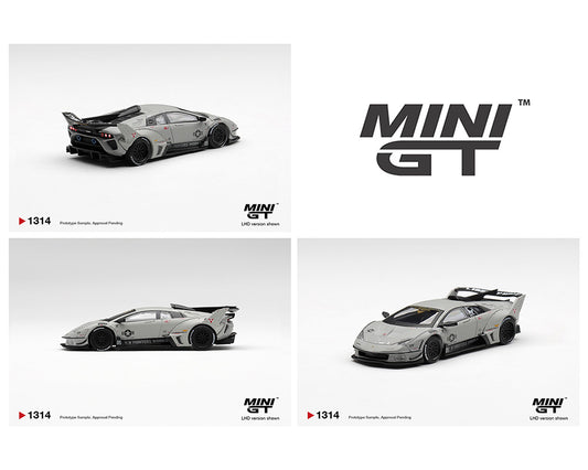 [Pre-Order] Mini GT 1:64 Lamborghini LB-Silhouette WORKS MURCIELAGO GT Evo Fighter – Grey – Limited Edition
