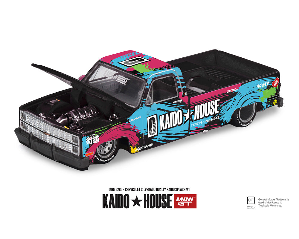 [Pre-Order] Kaido House x Mini GT 1:64 Chevrolet Silverado Dually Kaido Splash V1
