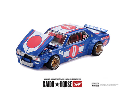 [Pre-Order] Kaido House x Mini GT 1:64 Nissan Skyline 2000GT-R (KPGC10) Kaido Works V3