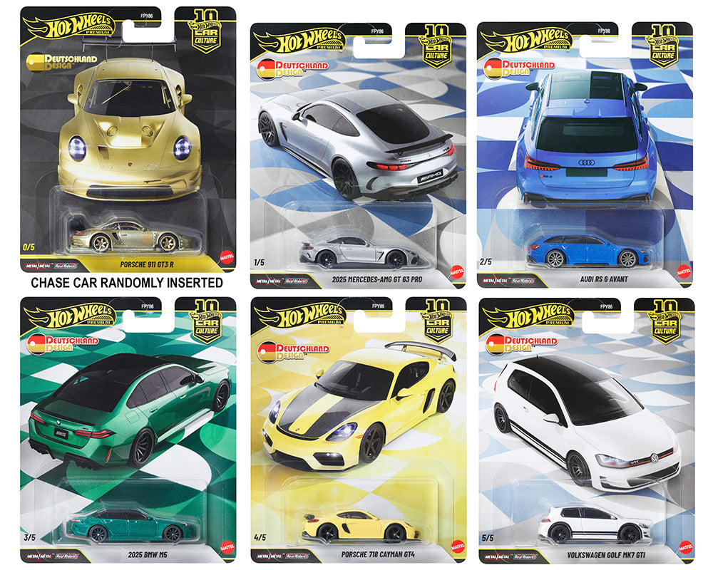 [Pre-Order] Hot Wheels 1:64 Car Culture 10th Anniversary 2026 W Case – DEUTSCHLAND DESIGN