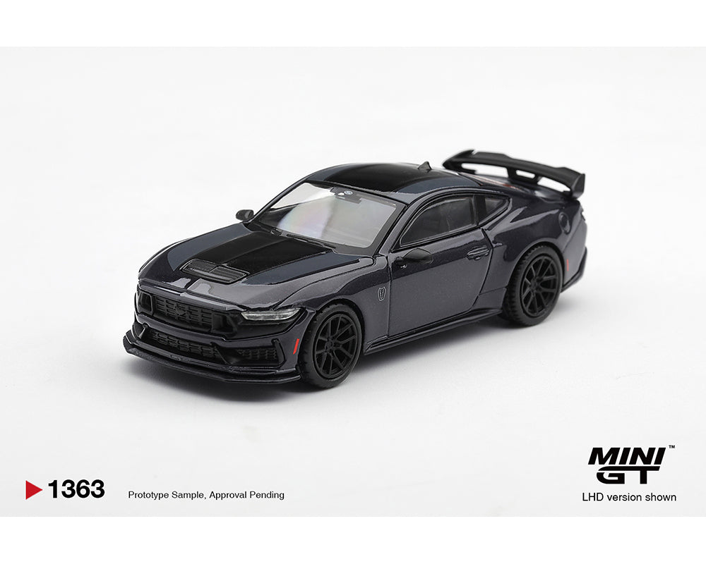 [Pre-Order] Mini GT 1:64 Ford Mustang Dark Horse – Blue Ember