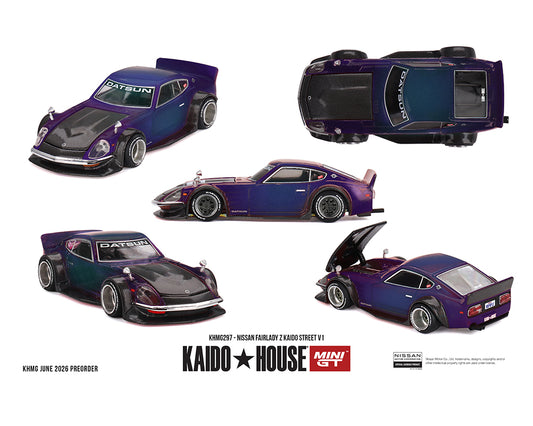 [Pre-Order] Kaido House x Mini GT 1:64 Nissan Fairlady Z Kaido Street V1