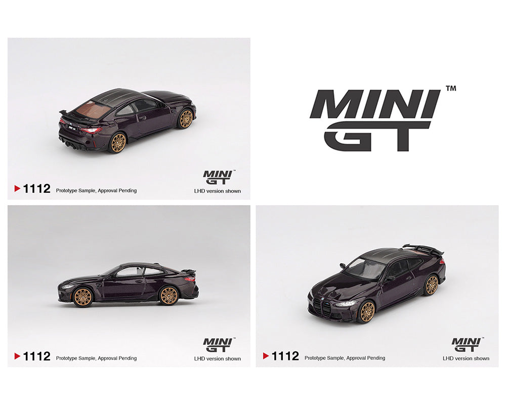 [Pre-Order] Mini GT 1:64 BMW M4 M-Performance (G82) – Daytona Violet