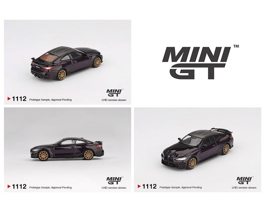 [Pre-Order] Mini GT 1:64 BMW M4 M-Performance (G82) – Daytona Violet