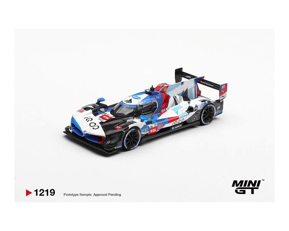 [Pre-Order] Mini GT 1:64 BMW M Hybrid V8 Hypercar #15 BMW M TEAM WRT 2024 Le Mans 24 Hrs