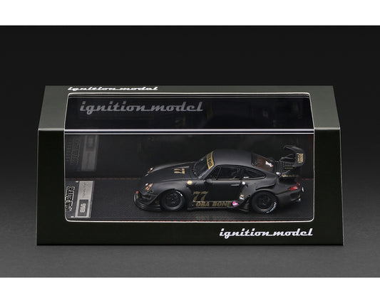 [Pre-Order] Ignition Model 1:64 Rauh-Welt Begriff RWB 993 -77 OBA BONE – Matte Black