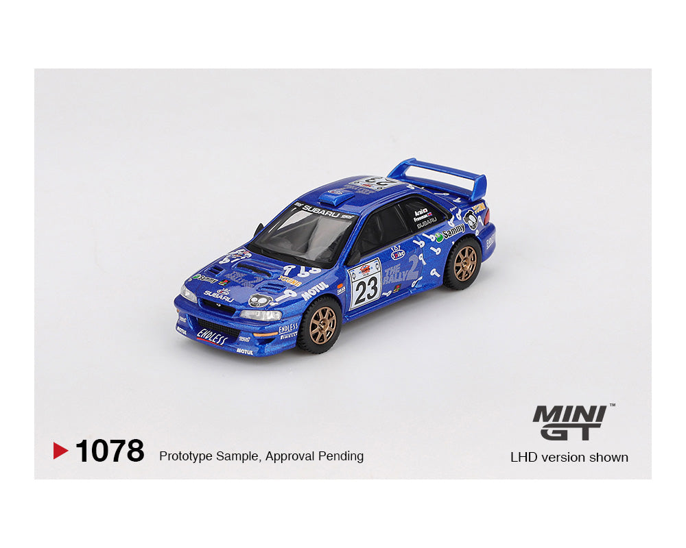 Mini-GT 1:64 Subaru Impreza WRC99 #23 2000 Acropolis Rally – Mijo Exclusives