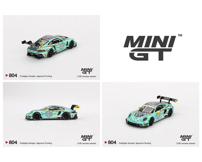 Mini-GT Porsche 911 GT3 R #28 HubAuto Racing2023 FIA GT World Cup 70th Macau Grand Prix