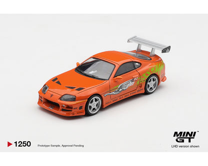 [Pre-Order] Mini GT 1:64 Fast & Furious Toyota Supra BOMEX ” The Fast and the Furious” Brian O’Conner – Limited Edition