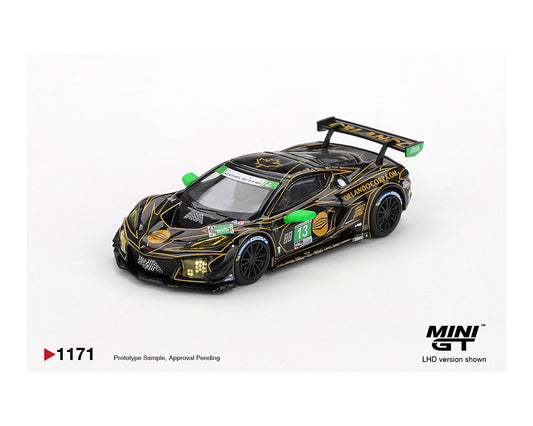 [Pre-Order] Mini GT 1:64 Chevrolet Corvette Z06 GT3.R #13 AWA 2025 IMSA Daytona 24 Hrs