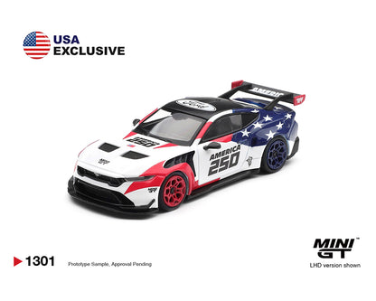 [Pre-Order] Mini GT 1:64 Ford Mustang GTD America 250 USA Exclusive LHD