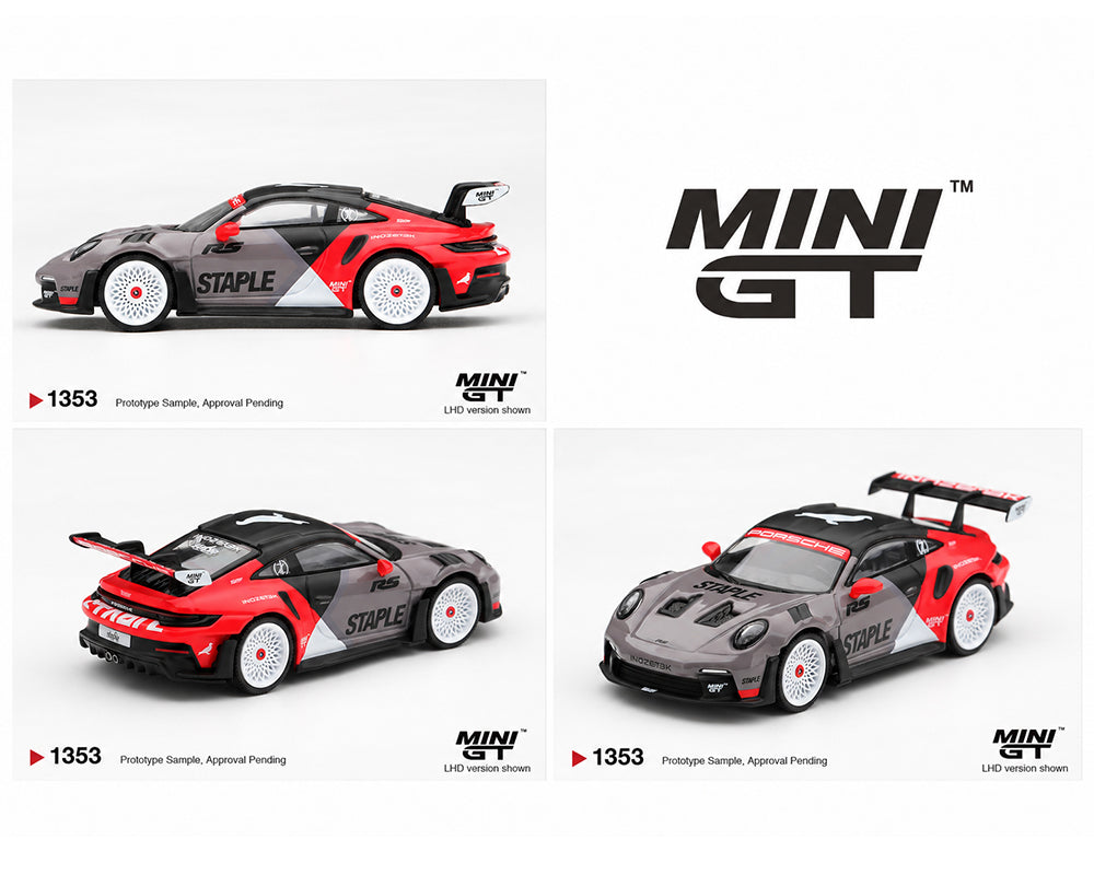 [Pre-Order] Mini GT 1:64 Porsche 911 GT3 RS STAPLE x INOZETEK